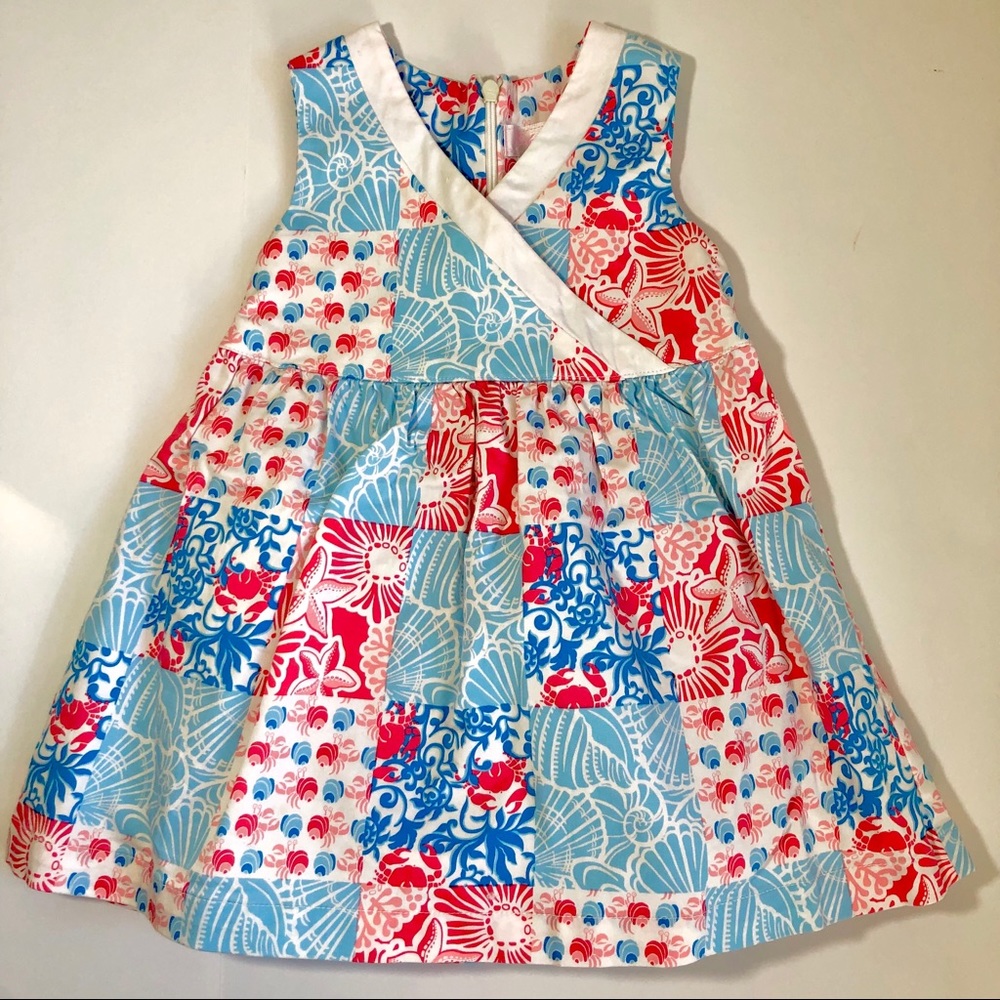E-Land Toddler Girls Dress + Diaper Cover